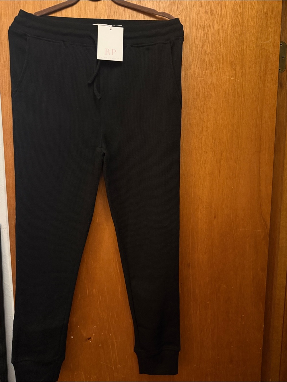 Rachel Parcell Black Jogger Pants